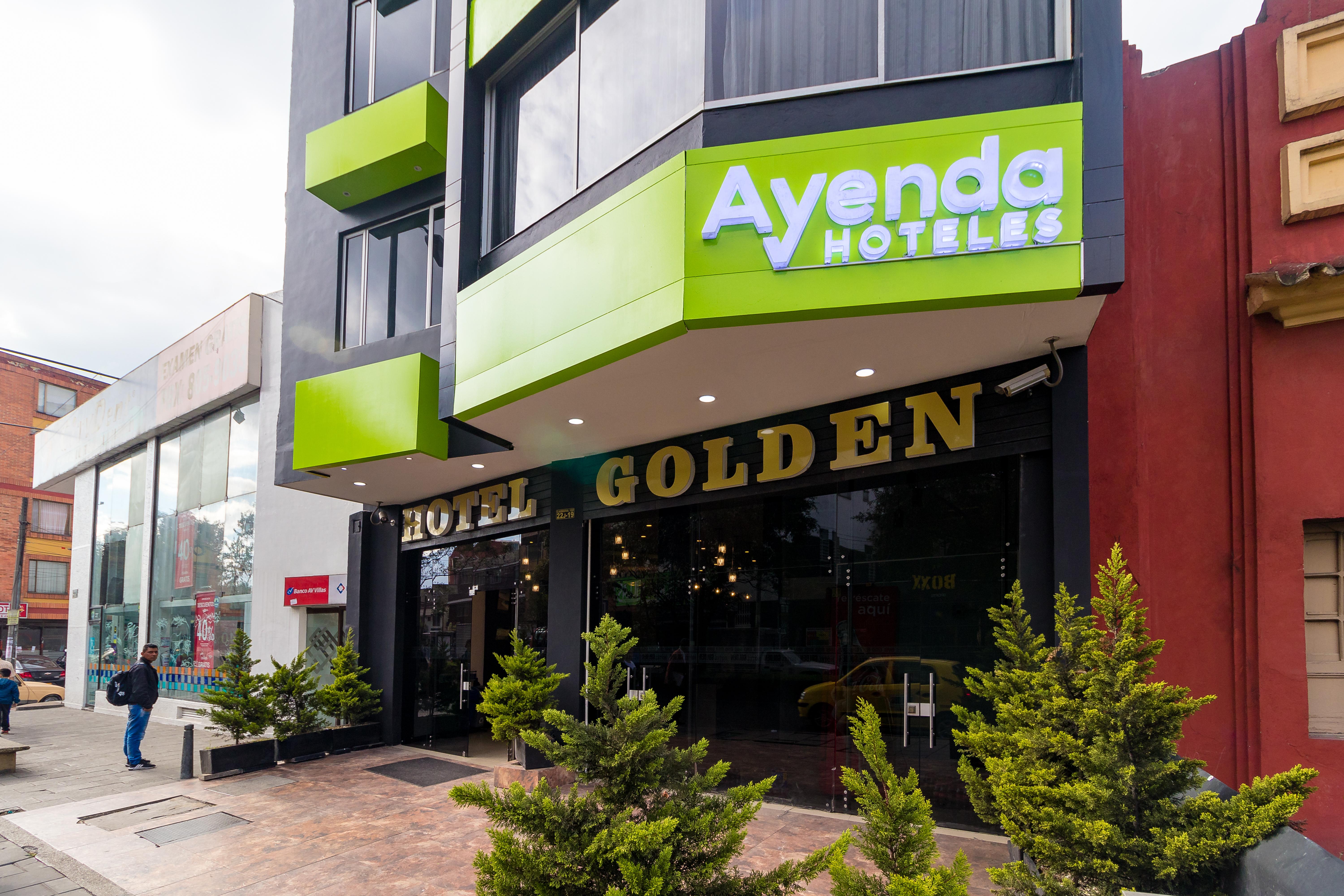 Ayenda 1063 Golden Hotel Богота Екстериор снимка
